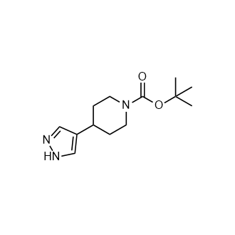 4-(1H-吡唑-4-基)哌啶-1-甲酸叔丁酯,tert-Butyl 4-(1H-pyrazol-4-yl)piperidine-1-carboxylate