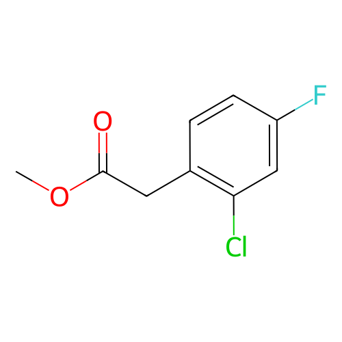 2-氯-4-氟苯乙酸甲酯,Methyl 2-(2-chloro-4-fluorophenyl)acetate