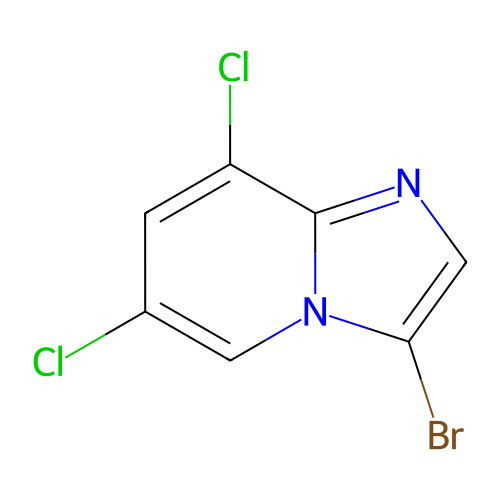 3-溴-6,8-二氯咪唑并[1,2-a]吡啶,3-Bromo-6,8-dichloroimidazo[1,2-a]pyridine