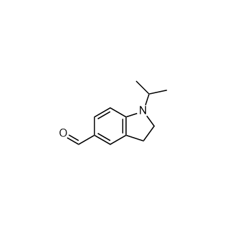 1-异丙基二氢吲哚-5-甲醛,1-Isopropylindoline-5-carbaldehyde