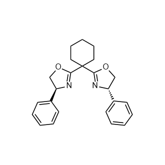 (4S,4'S)-2,2'-環(huán)己基雙[4,5-二氫-4-苯基噁唑],(4S,4'S)-2,2'-Cyclohexylidenebis[4,5-dihydro-4-phenyloxazole]