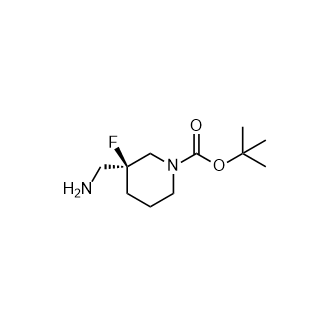 (S)-3-(氨基甲基)-3-氟哌啶-1-羧酸叔丁酯,tert-Butyl (S)-3-(aminomethyl)-3-fluoropiperidine-1-carboxylate
