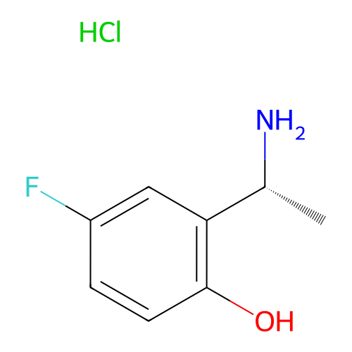(R)-2-(1-氨基乙基)-4-氟苯酚盐酸盐,(R)-2-(1-Aminoethyl)-4-fluorophenol hydrochloride