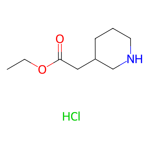 3-哌啶乙酸乙酯盐酸盐,2-(Piperidin-3-yl)acetic acid ethyl ester hydrochloride