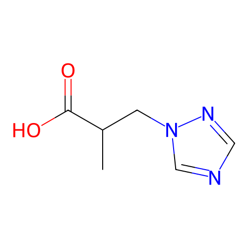 2-甲基-3-(1H-1,2,4-三唑-1-基)丙酸,2-Methyl-3-(1H-1,2,4-triazol-1-yl)propanoic acid