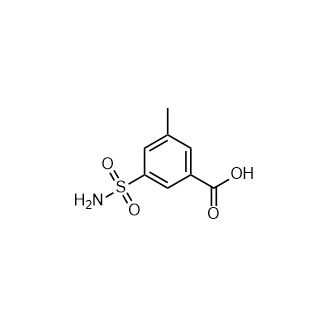 3-甲基-5-氨磺?；郊姿?3-Methyl-5-sulfamoylbenzoic acid