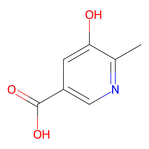 5-羟基-6-甲基烟酸,5-Hydroxy-6-methylnicotinic acid