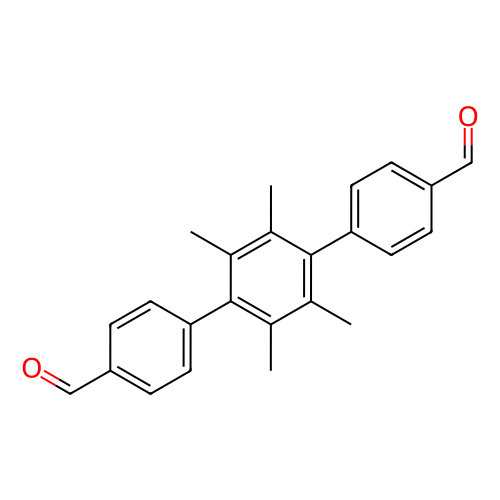 2',3',5',6'-四甲基-[1,1':4',1''-三聯(lián)苯]-4,4''-二甲醛,2',3',5',6'-Tetramethyl-[1,1':4',1''-terphenyl]-4,4''-dicarbaldehyde