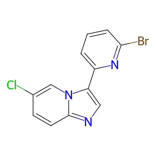 3-(6-溴吡啶-2-基)-6-氯咪唑并[1,2-a]吡啶,3-(6-Bromopyridin-2-yl)-6-chloroimidazo[1,2-a]pyridine