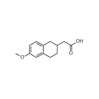 2-(6-甲氧基-1,2,3,4-四氫萘-2-基)乙酸,2-(6-methoxy-1,2,3,4-tetrahydronaphthalen-2-yl)acetic acid