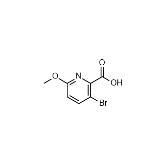 3-溴-6-甲氧基吡啶甲酸,3-Bromo-6-methoxypicolinic acid