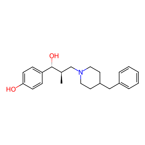 rel-4-((1R,2R)-3-(4-芐基哌啶-1-基)-1-羥基-2-甲基丙基)苯酚,rel-4-((1R,2R)-3-(4-benzylpiperidin-1-yl)-1-hydroxy-2-methylpropyl)phenol