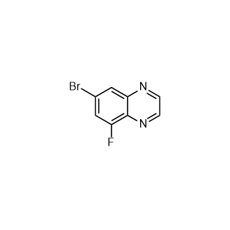 7-溴-5-氟喹噁啉,7-Bromo-5-fluoroquinoxaline