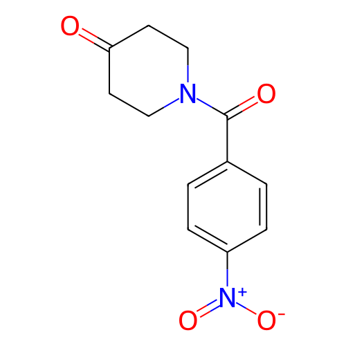 1-(4-硝基苯并基)哌啶-4-酮,1-(4-Nitrobenzoyl)piperidin-4-one