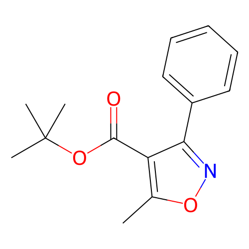 5-甲基-3-苯基異噁唑-4-羧酸叔丁酯,tert-Butyl 5-methyl-3-phenylisoxazole-4-carboxylate