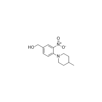 (4-(4-甲基哌嗪-1-基)-3-硝基苯基)甲醇,(4-(4-Methylpiperidin-1-yl)-3-nitrophenyl)methanol