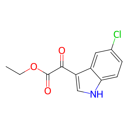 2-(5-氯-1H-吲哚-3-基)-2-氧代乙酸乙酯,Ethyl 2-(5-chloro-1H-indol-3-yl)-2-oxoacetate