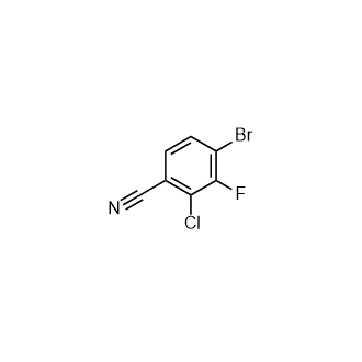 4-溴-2-氯-3-氟苯甲腈,4-Bromo-2-chloro-3-fluorobenzonitrile