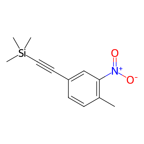 三甲基((4-甲基-3-硝基苯基)乙炔基)硅烷,Trimethyl((4-methyl-3-nitrophenyl)ethynyl)silane