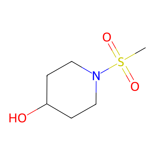 1-甲磺酰基哌啶-4-醇,1-Methanesulfonylpiperidin-4-ol