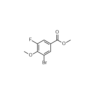 3-溴-5-氟-4-甲氧基苯甲酸甲酯,Methyl 3-bromo-5-fluoro-4-methoxybenzoate