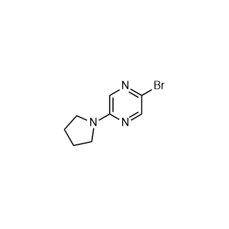 2-溴-5-(吡咯烷-1-基)吡嗪,2-Bromo-5-(pyrrolidin-1-yl)pyrazine
