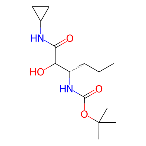 N-[(1S)-1-[2-(环丙基氨基)-1-羟基-2-氧代乙基]丁基]-氨基甲酸叔丁酯,tert-Butyl ((3S)-1-(cyclopropylamino)-2-hydroxy-1-oxohexan-3-yl)carbamate