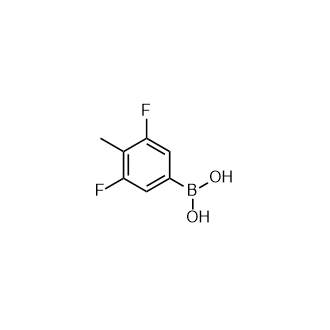 (3,5-二氟-4-甲基苯基)硼酸,(3,5-Difluoro-4-methylphenyl)boronic acid