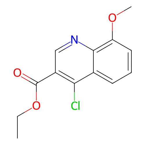 4-氯-8-甲氧基喹啉-3-羧酸乙酯,Ethyl 4-chloro-8-methoxyquinoline-3-carboxylate