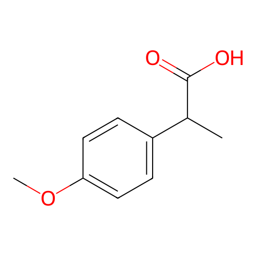 2-(4-甲氧基苯基)丙酸,2-(4-Methoxyphenyl)propanoic acid