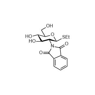 2-脱氧-2-(1,3-二氢-1,3-二氧代-2H-异吲哚-2-基)-1-硫代-β-D-吡喃葡萄糖苷乙酯,Ethyl 2-deoxy-2-(1,3-dihydro-1,3-dioxo-2H-isoindol-2-yl)-1-thio-β-D-glucopyranoside