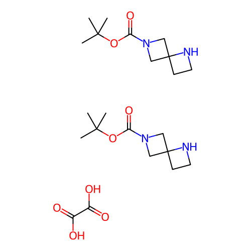 1,6-二氮杂螺[3.3]庚烷-6-羧酸叔丁酯草酸盐(2:1),tert-Butyl 1,6-diazaspiro[3.3]heptane-6-carboxylate oxalate(2:1)