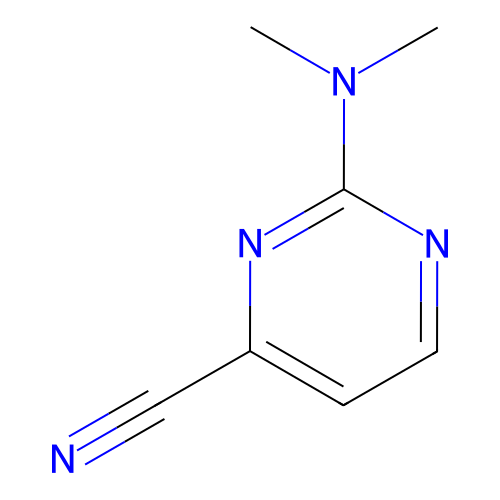 2-(二甲氨基)嘧啶-4-甲腈,2-(Dimethylamino)pyrimidine-4-carbonitrile