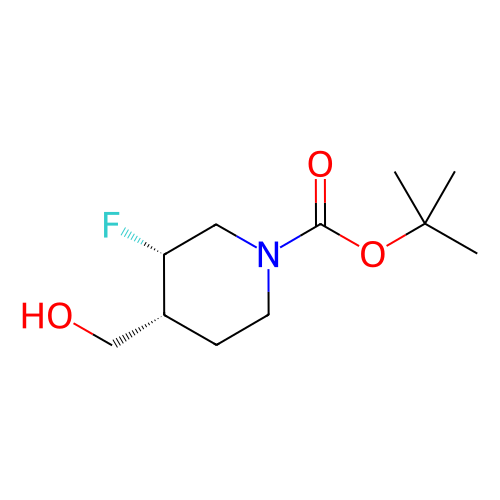 (3S,4R)-3-氟-4-(羟甲基)哌啶-1-羧酸叔丁酯,tert-Butyl (3S,4R)-3-fluoro-4-(hydroxymethyl)piperidine-1-carboxylate