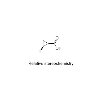 顺式-2-碘环丙烷羧酸,cis-2-Iodocyclopropanecarboxylic acid