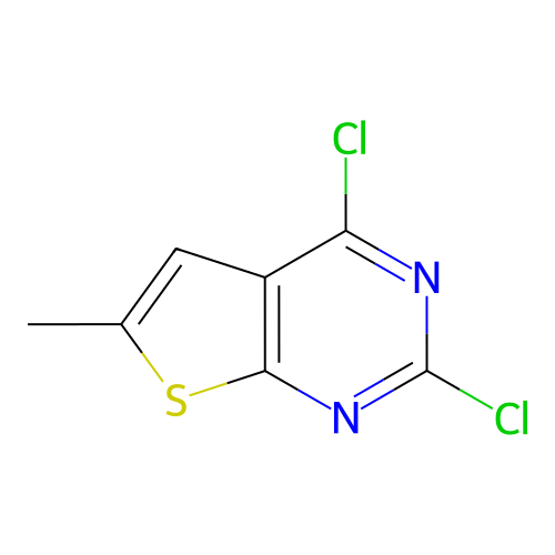 2,4-二氯-6-甲基噻吩并[2,3-d]嘧啶,2,4-Dichloro-6-methylthieno[2,3-d]pyrimidine