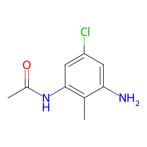 N-(3-氨基-5-氯-2-甲基苯基)乙酰胺,N-(3-Amino-5-chloro-2-methylphenyl)acetamide