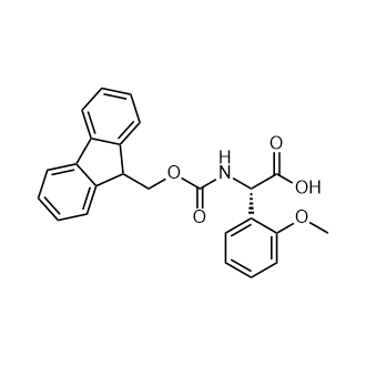 (S)-2-(((((9H-芴-9-基)甲氧基)羰基)氨基)-2-(2-甲氧基苯基)乙酸,(S)-2-((((9H-Fluoren-9-yl)methoxy)carbonyl)amino)-2-(2-methoxyphenyl)acetic acid