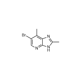 6-溴-2,7-二甲基-3H-咪唑并[4,5-b]吡啶,6-Bromo-2,7-dimethyl-3H-imidazo[4,5-b]pyridine