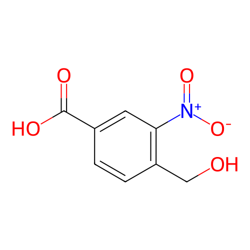 4-羟甲基-3-硝基苯甲酸,4-(Hydroxymethyl)-3-nitrobenzoic acid