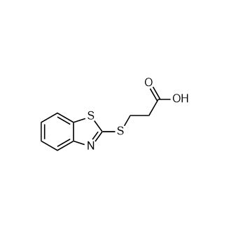 3-(2-苯并噻唑硫代)丙酸,3-(Benzo[d]thiazol-2-ylthio)propanoic acid