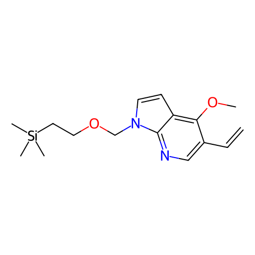4-甲氧基-1-((2-(三甲基甲硅烷基)乙氧基)甲基)-5-乙烯基-1H-吡咯并[2,3-b]吡啶,4-Methoxy-1-((2-(trimethylsilyl)ethoxy)methyl)-5-vinyl-1H-pyrrolo[2,3-b]pyridine