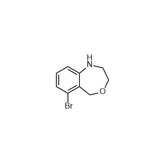 6-溴-1,2,3,5-四氢苯并[e][1,4]氧氮杂,6-Bromo-1,2,3,5-tetrahydrobenzo[e][1,4]oxazepine