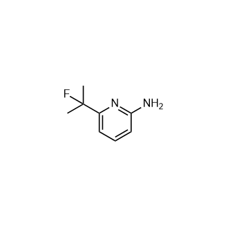 6-(2-氟丙烷-2-基)吡啶-2-胺,6-(2-Fluoropropan-2-yl)pyridin-2-amine