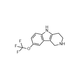 8-(三氟甲氧基)-2,3,4,5-四氢-1H-吡啶并[4,3-b]吲哚,8-(Trifluoromethoxy)-2,3,4,5-tetrahydro-1H-pyrido[4,3-b]indole