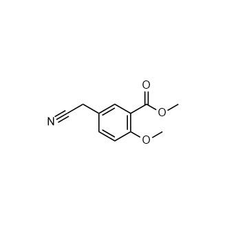 5-(氰甲基)-2-甲氧基苯甲酸甲酯,Methyl 5-(cyanomethyl)-2-methoxybenzoate