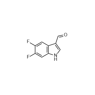 5,6-二氟-1H-吲哚-3-甲醛,5,6-Difluoro-1H-indole-3-carbaldehyde