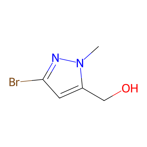 (3-溴-1-甲基-1H-吡唑-5-基)甲醇,(3-Bromo-1-methyl-1H-pyrazol-5-yl)methanol