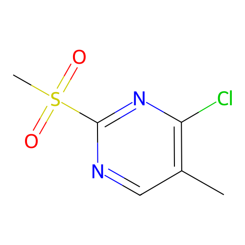 4-氯-5-甲基-2-(甲基磺?；?嘧啶,4-Chloro-5-methyl-2-(methylsulfonyl)pyrimidine