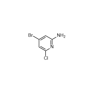 4-溴-6-氯吡啶-2-胺,4-Bromo-6-chloropyridin-2-amine